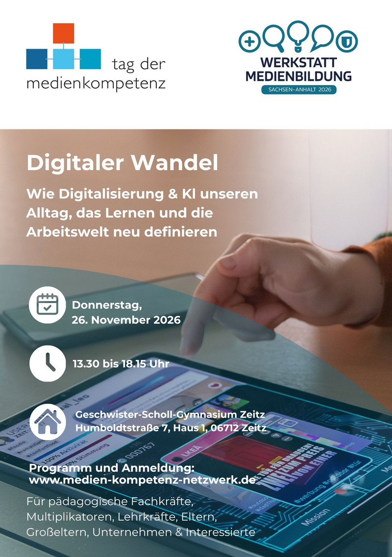 Flyer Werkstatt Medienbildung