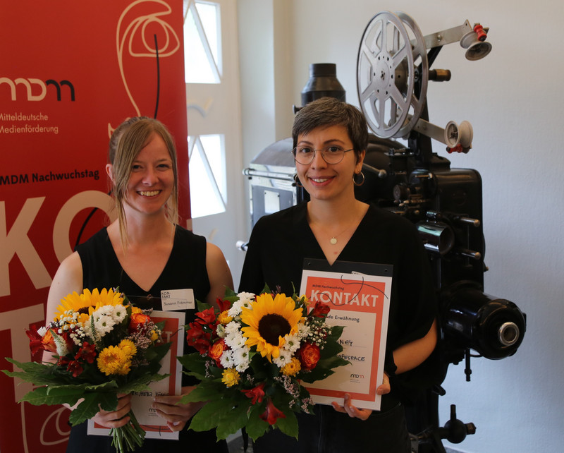 Preisträgerinnen Susann Frömmer und Ayla Güney